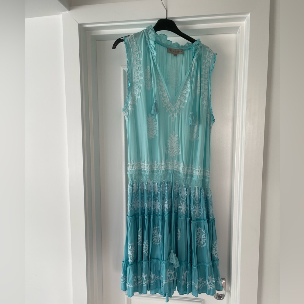 Pranella L/XL blue dress